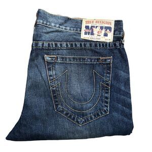 TRUE Religion Jeans Size 40 WORLD CHAMP Blue